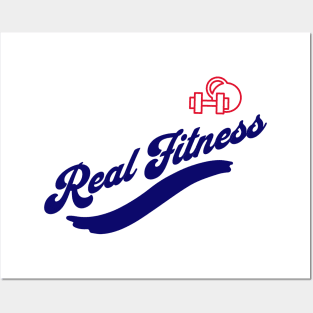 Real Fitness Posters and Art